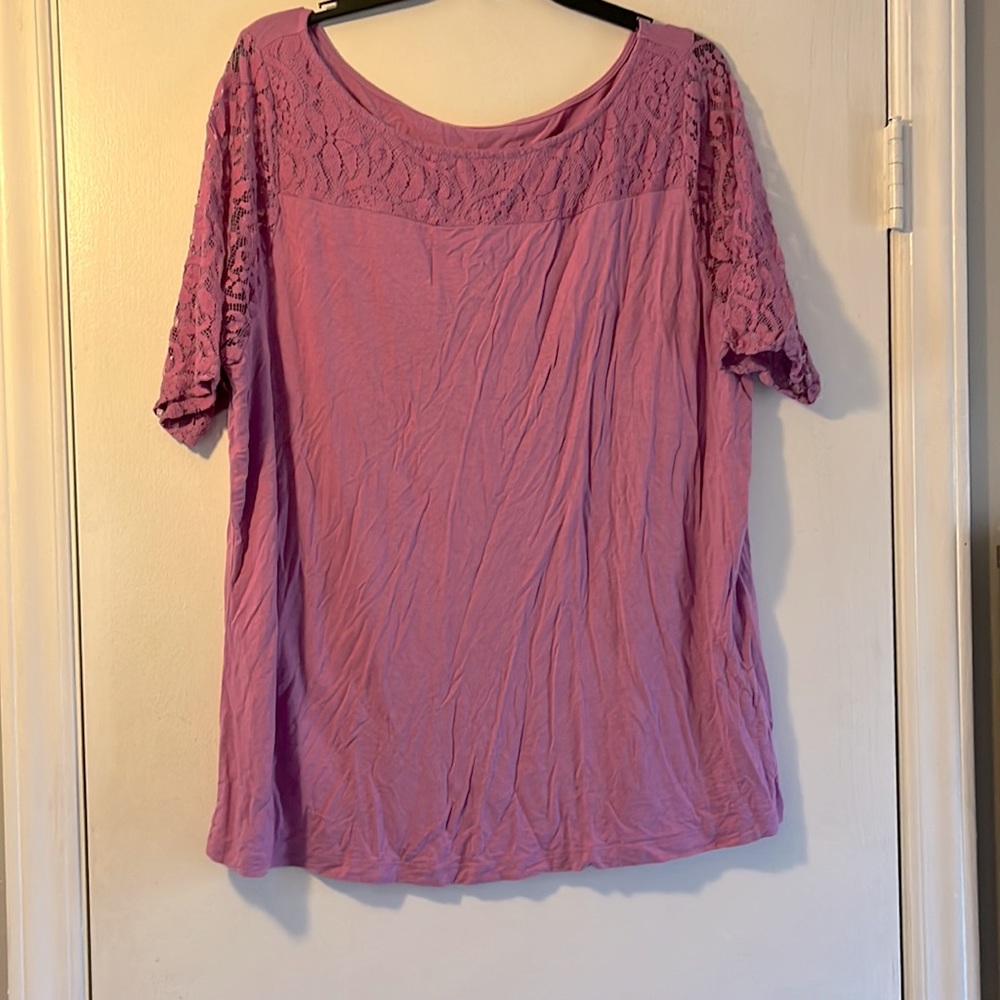 Lane Bryant Lacey Top
